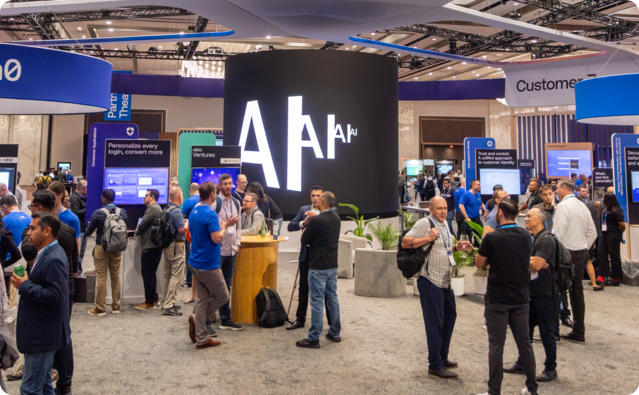 Oktane Expo Hall Networking